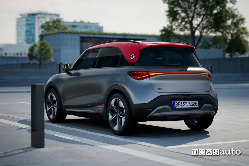 Smart #1 Brabus posteriore