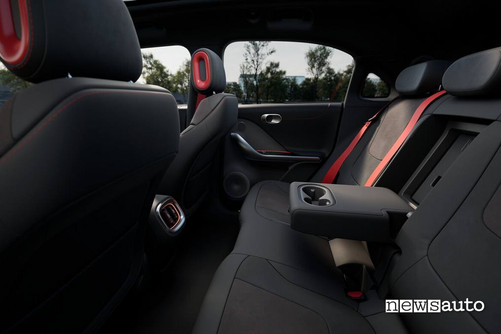 Smart #1 Brabus sedili posteriori
