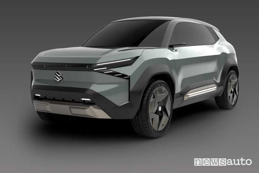 Suzuki eVX Concept EV anteriore 3/4