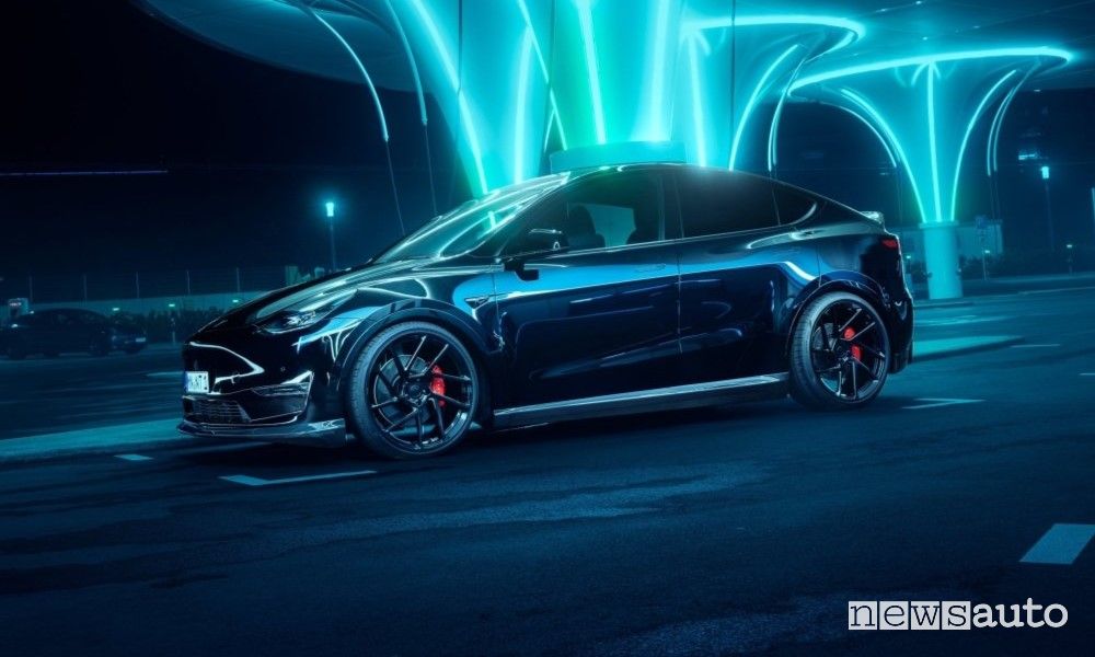 Tesla Model Y elaborata Novitec
