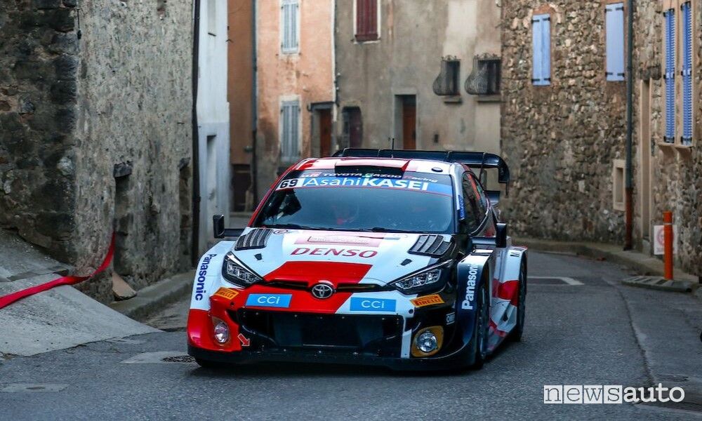 WRC Rally Monte Carlo 2023 Toyota Kalle Rovanperä