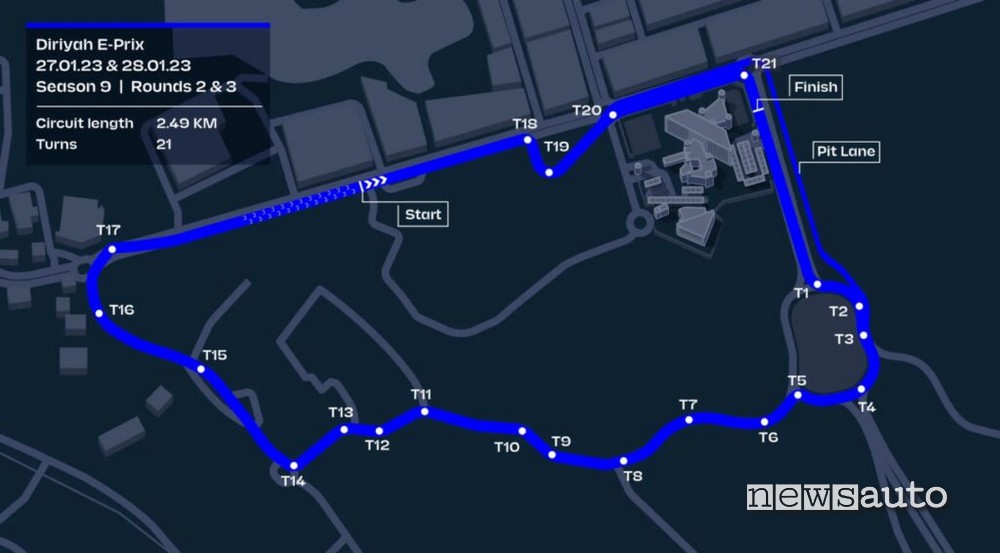 Orari ePrix Diriyah Formula E 2023