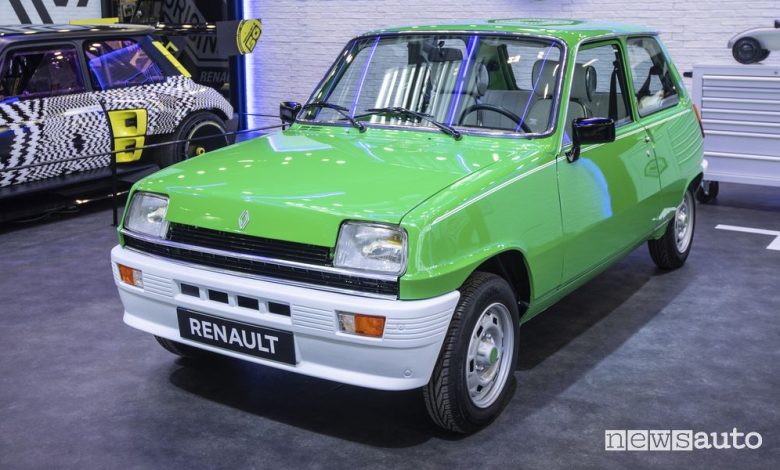 Kit di retrofit elettrico per auto storiche Renault