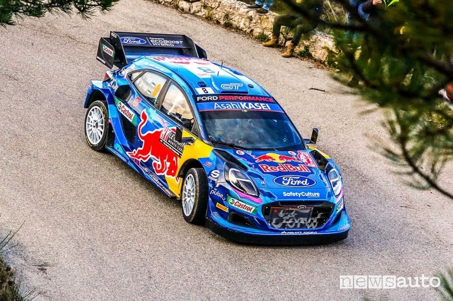 WRC 2023 Ford Puma M-Sport Ott Tanak