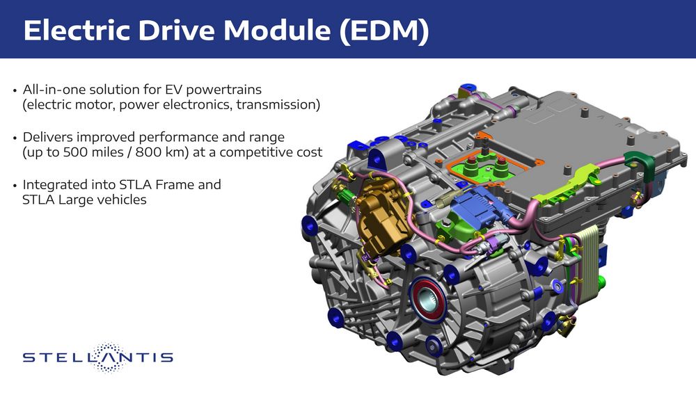 Moduli di azionamento elettrico (EDM) Stellantis
