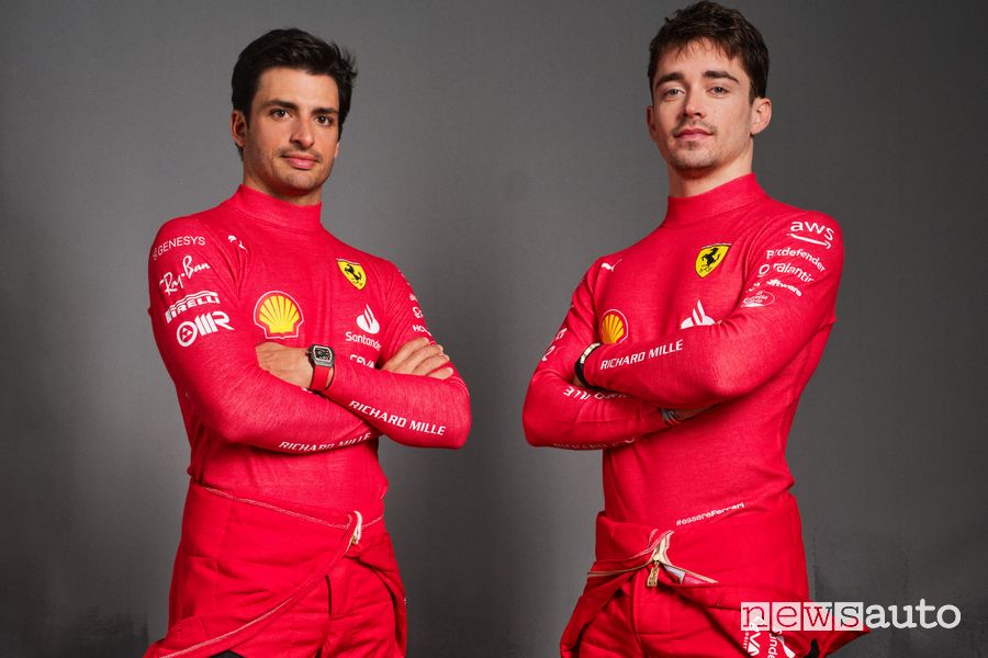 Charles Leclerc e Carlos Sainz F1 2023