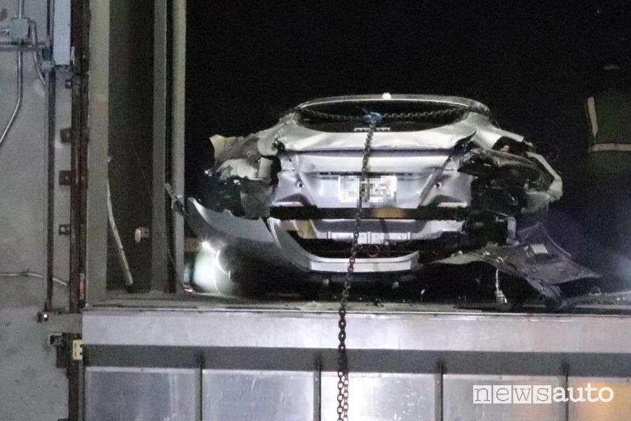 Incidente Ferrari dentro l'ascensore