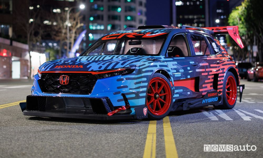 Honda CR-V Hybrid Racer anteriore 3/4