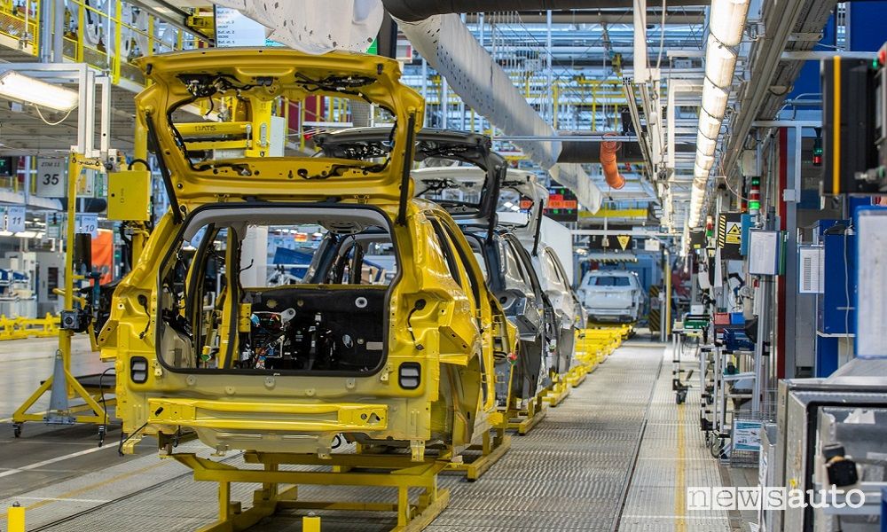 Jeep Avenger linea di produzione