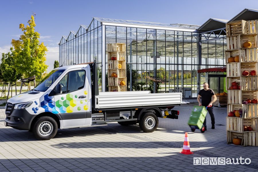 Nuovo Mercedes-Benz eSprinter cassone fisso