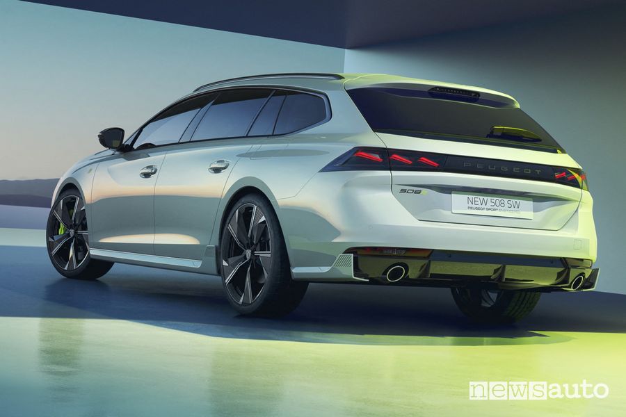 Peugeot 508 SW Sport Engineered posteriore 3/4
