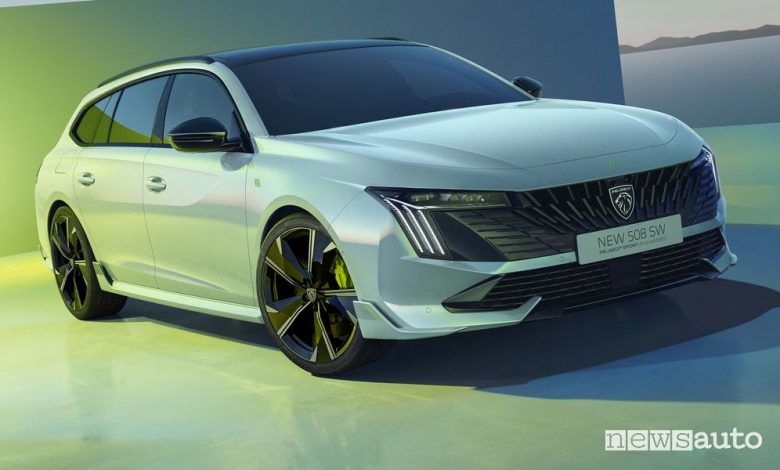 Peugeot 508 SW Sport Engineered anteriore 3/4