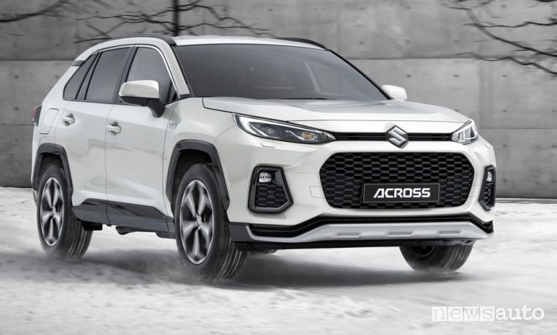 Suzuki Across Plug-in 2023 fin movimento