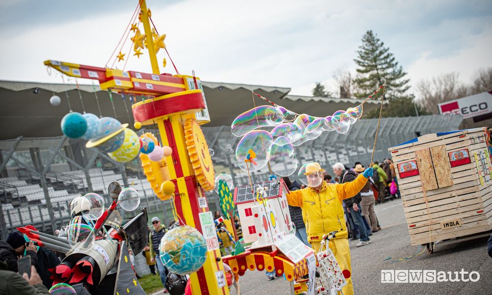 Festa di Carnevale sulla pista di Imola