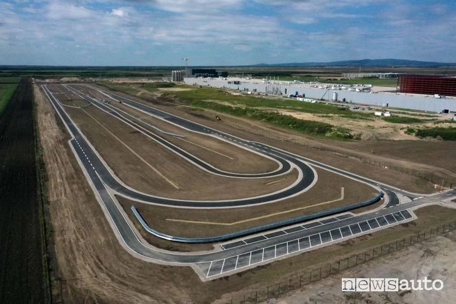 centro prove Toyo nella nuova fabbrica in Serbia