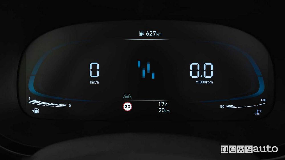 Hyundai i10 2023 display quadro strumenti 4,2"