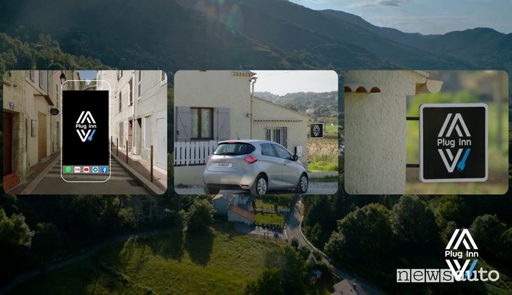 In Francia con la app Renault Plug-Inn è possibile ricaricare anche dai privati