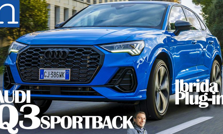 Audi Q3 Sportback PHEV video prova