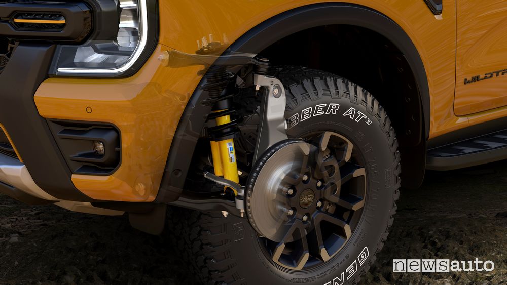 Ford Ranger Wildtrak X ammortizzatori Bilstein