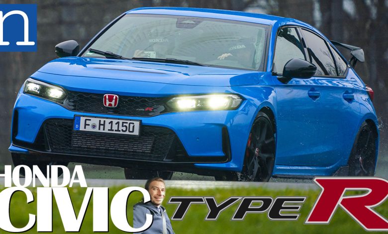 Honda Civic Type R 2023 prova in pista