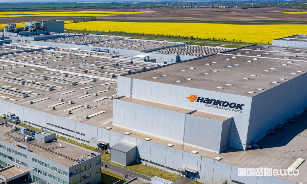 fabbrica europea di Hankook in Ungheria