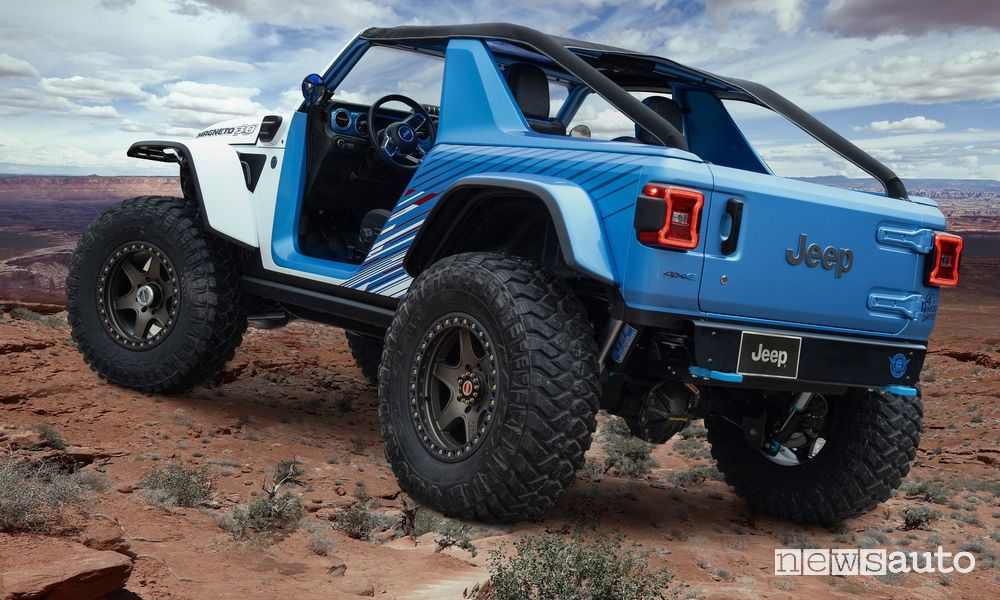 Jeep Wrangler Magneto 3.0 Concept posteriore
