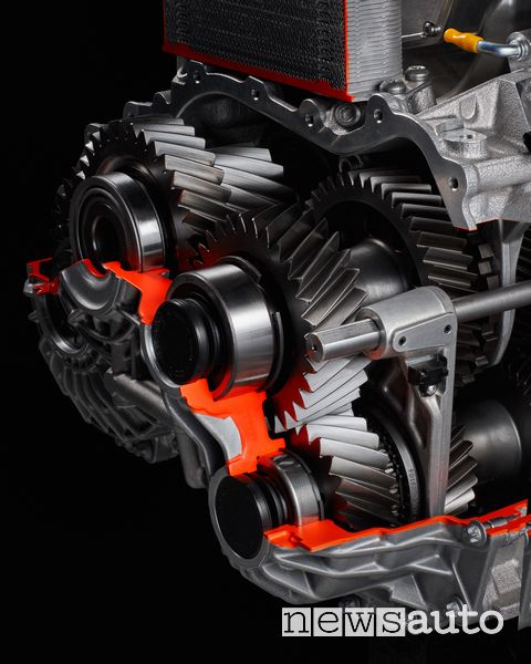 Lamborghini trazione ibrida plug-in ingranaggi cambio