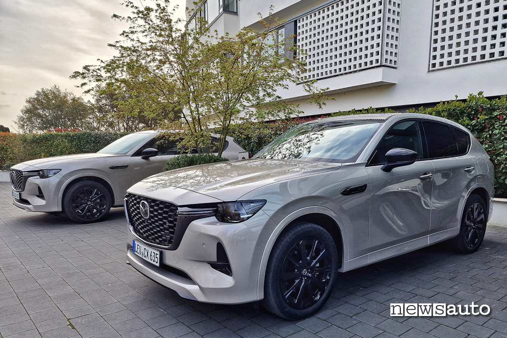 Mazda CX-60 diesel AWD prova su strada
