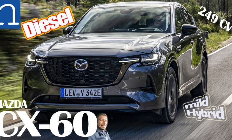 Mazda CX-60 diesel 249 cavalli prova VIDEO