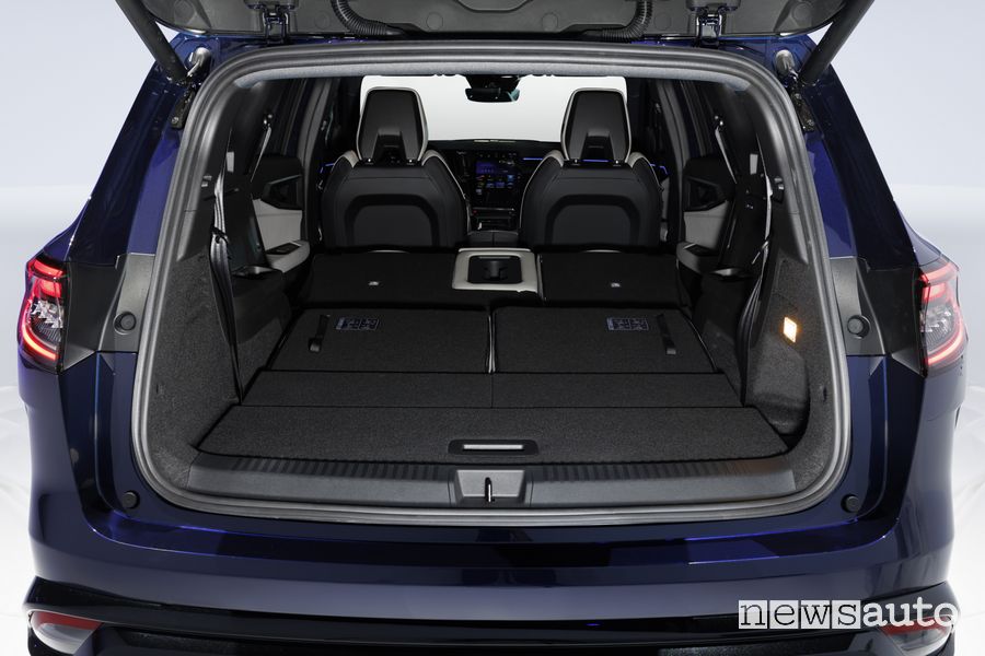 Nuovo Renault Espace bagagliaio