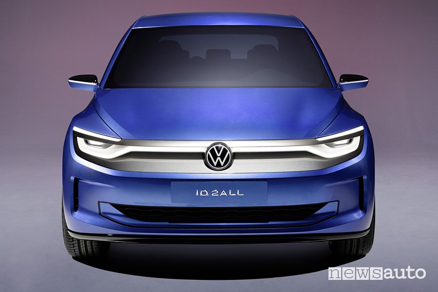Volkswagen ID. 2all concept frontale