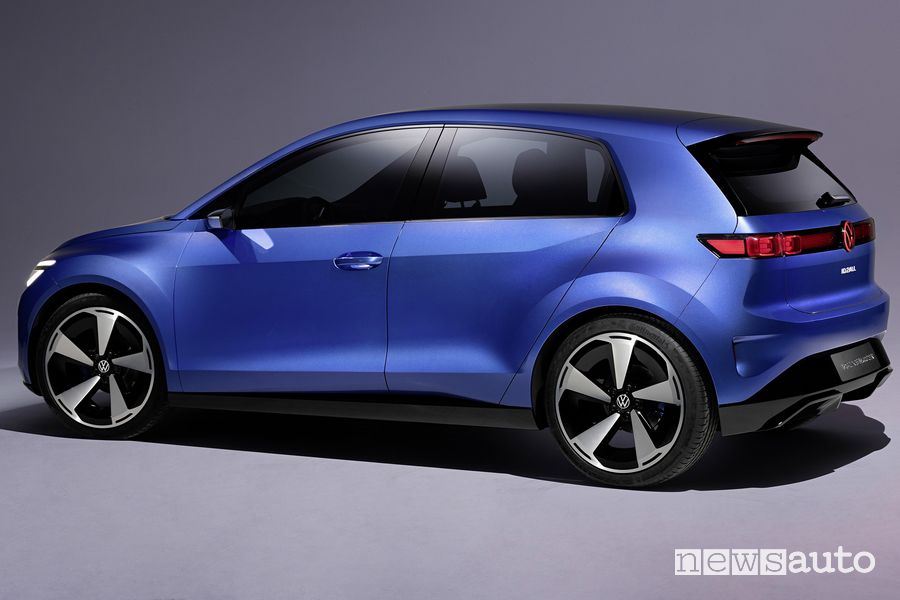 Volkswagen ID. 2all concept posteriore 3/4
