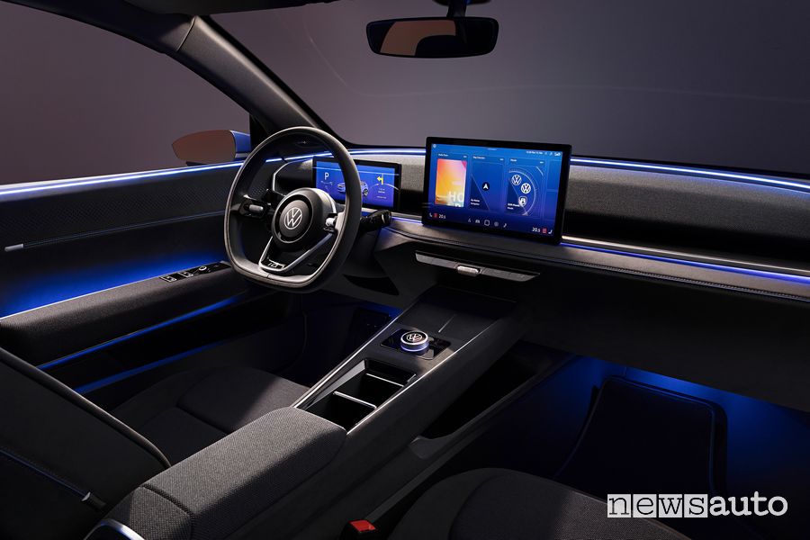 Volkswagen ID. 2all concept plancia abitacolo