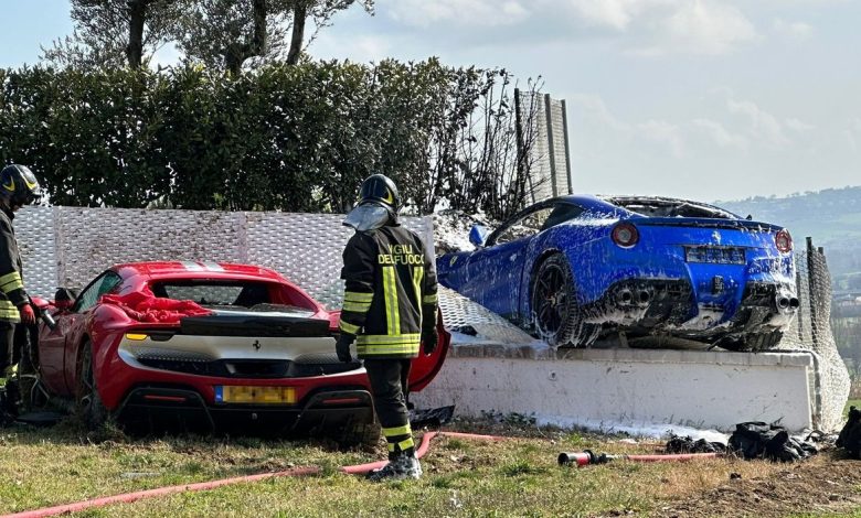 Incidente Ferrari ad Ancona Osimo