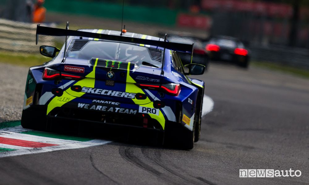 BMW M4 GT3 di Valentino Rossi, GT World Challenge Monza 2023
