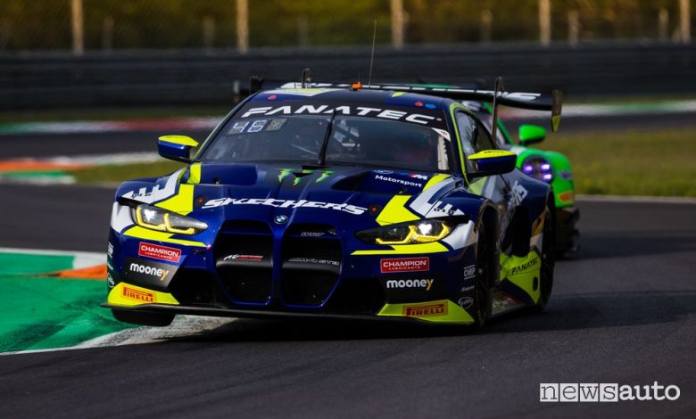 BMW M4 GT3 di Valentino Rossi, GT World Challenge Monza 2023