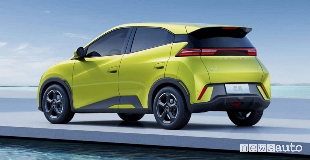 BYD Seagull posteriore 3/4