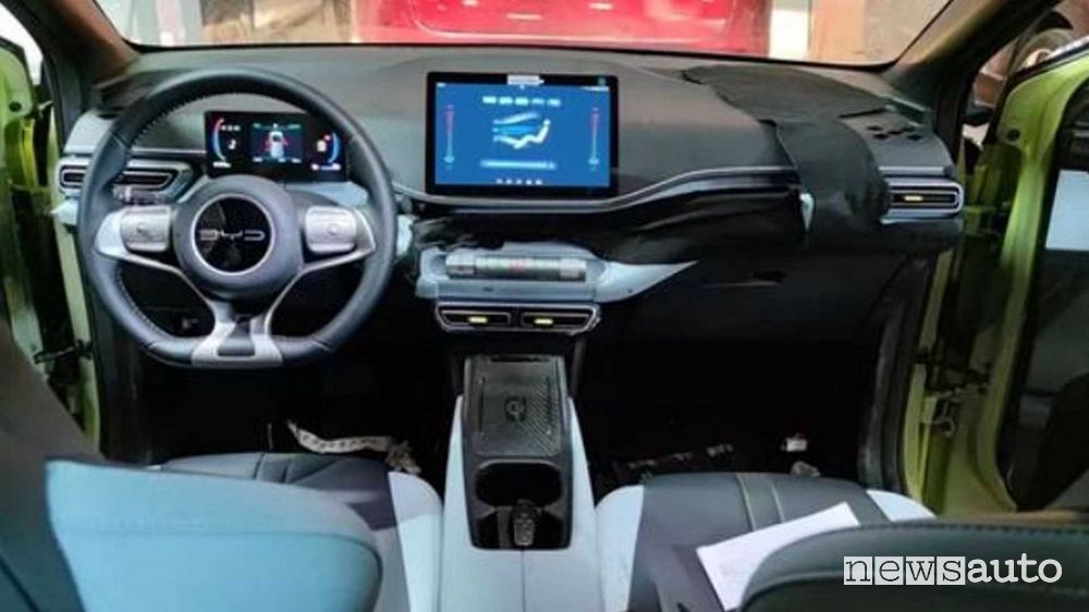 BYD Seagull plancia abitacolo