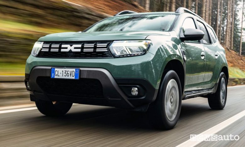 Dacia Duster Eco-G GPL su strada