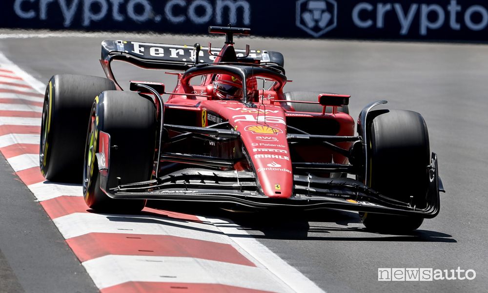 F1 Gp Baku 2023 Sprint Race Ferrari Charles Leclerc