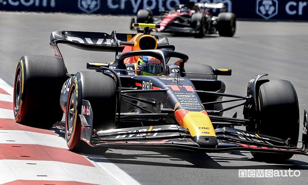 Sergio Perez in F1 Red Bull