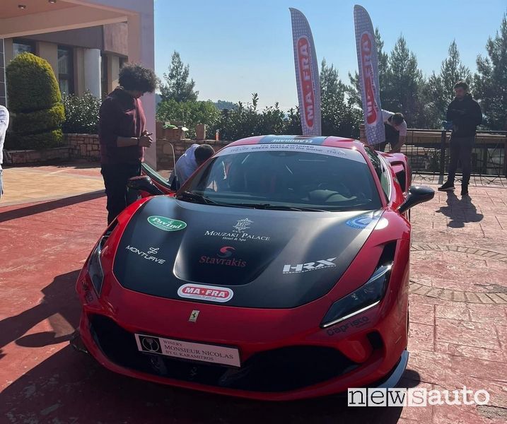 Record Ferrari in Grecia Fabio Barone Mafra