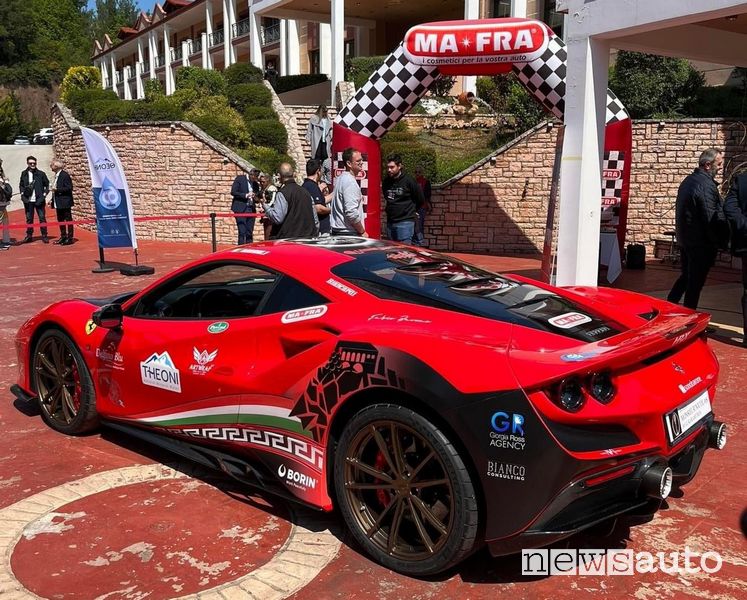 Record Ferrari in Grecia Fabio Barone Mafra