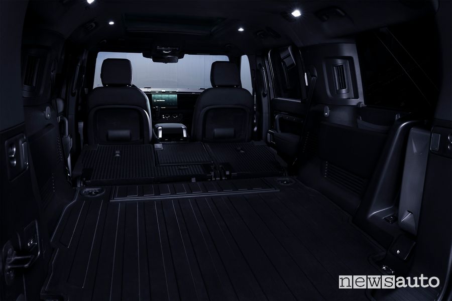 Land Rover Defender 130 Outbound bagagliaio