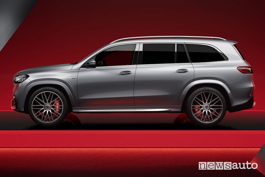 Mercedes-AMG GLS 63 4MATIC+ laterale