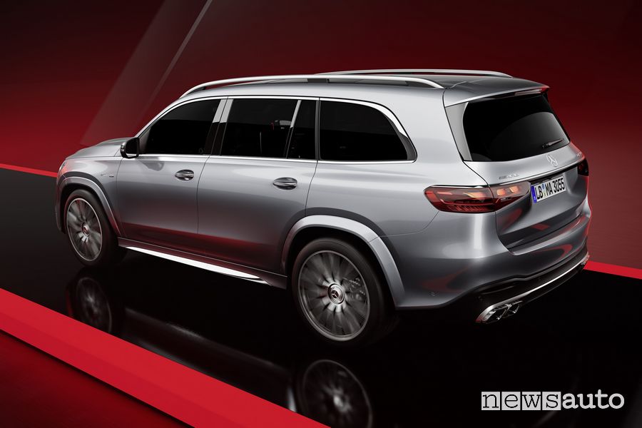 Mercedes-AMG GLS 63 4MATIC+ posteriore 3/4
