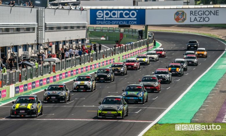 Calendario gare MINI Challenge, date 2023