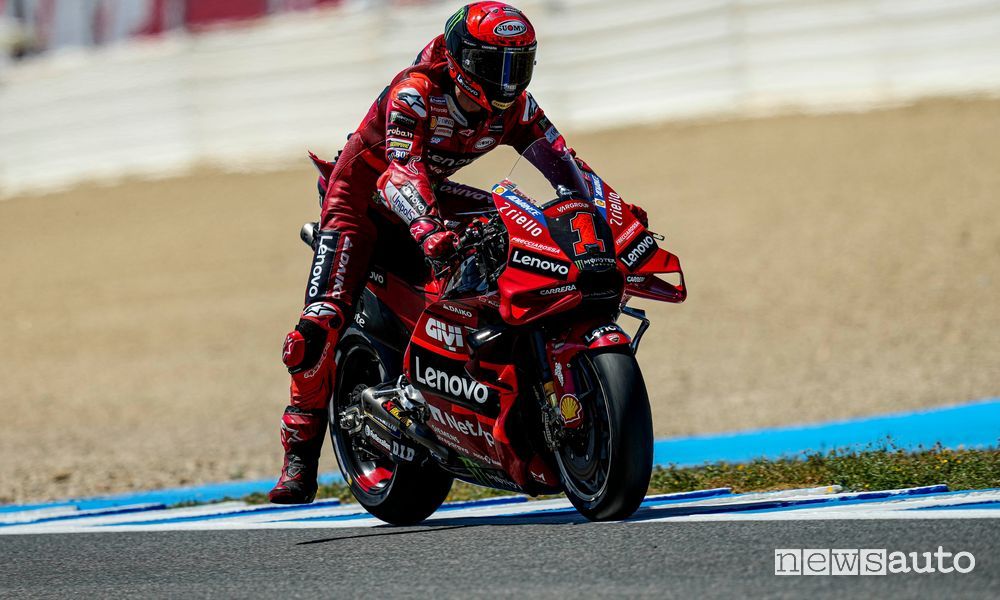 MotoGP Spagna Jerez de La Frontera 2023 Ducati Bagnaia