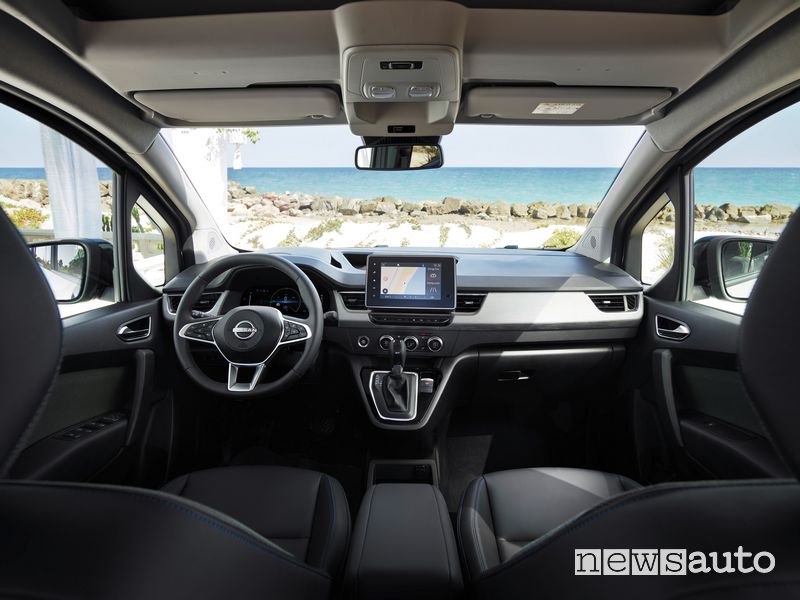 Nissan Townstar Combi elettrico plancia abitacolo