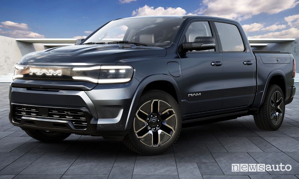 Ram 1500 REV Tungsten anteriore 3/4